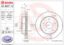 BREMBO DISC BRAKE ROTOR - 09B65711