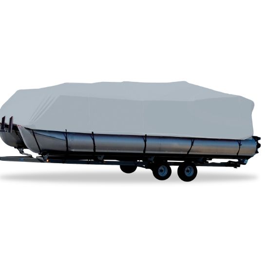 CARVER BOAT COVER FED-18 PG GRAY - 77518P10