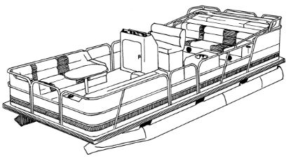 CARVER BOAT COVER FED-22  PG GRAY - 77522P10