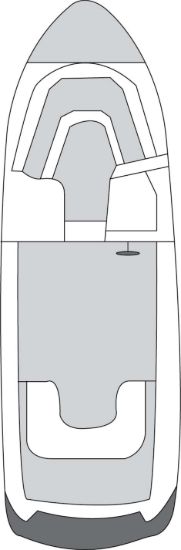 CARVER BOAT COVER - FLEX-FIT  PRO #6 - 79006