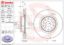 BREMBO DISC BRAKE ROTOR - 09D71611