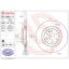 BREMBO DISCBRAKEROTOR VENTEDDISC - 09F08311