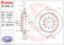 BREMBO DISC BRAKE ROTOR - 09N28611