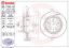 BREMBO DISC BRAKE ROTOR - 8776511