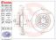 BREMBO DISC BRAKE ROTOR - 8884321