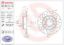 BREMBO BRAKE DISC - 8B4131XC02
