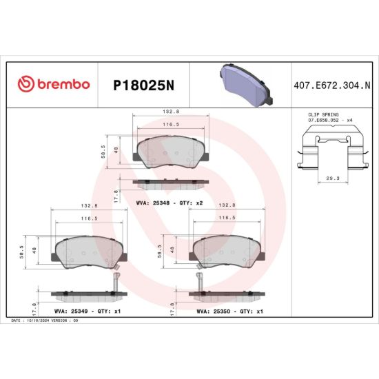 BREMBO KIT - KT00829