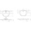 BREMBO DISC BRAKE PAD SET - P06021N