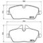 BREMBO BRAKE PAD - P06034X