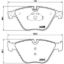 BREMBO DISC BRAKE PAD SET - P06074