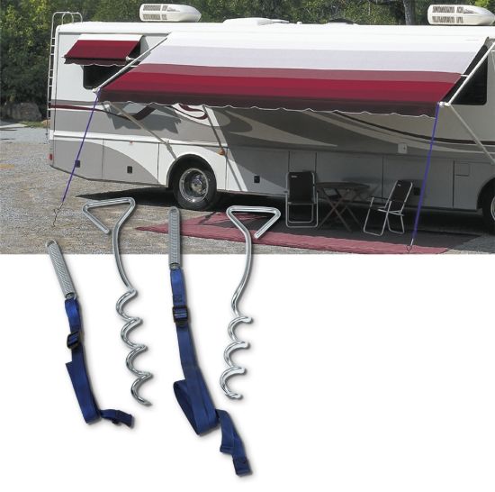 CAREFREE/CO. 2PK TIE DOWN-SELF STORE - 901000
