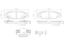 BREMBO DISC BRAKE PAD SET - P09007N