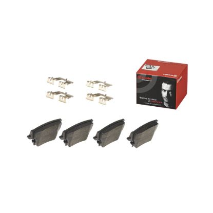 BREMBO DISCBRAKEPADSET LOWMETAL - P11040