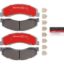 BREMBO FORD/INTRCPTR/LINC FRONT PADS - P24182SD