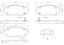 BREMBO DISC BRAKE PAD SET - P28035N