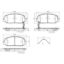 BREMBO DISC BRAKE PAD SET - P28096N