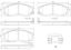 BREMBO DISC BRAKE PAD SET - P30013N