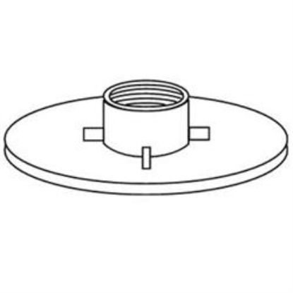C.ROTO MOLDG 1-1/2' FPT RAISED SPIN-IN - 56
