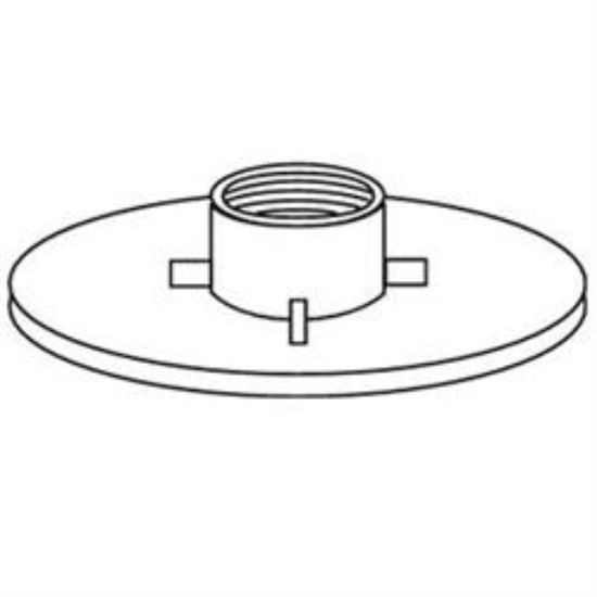 C.ROTO MOLDG 1-1/2' FPT RAISED SPIN-IN - 56