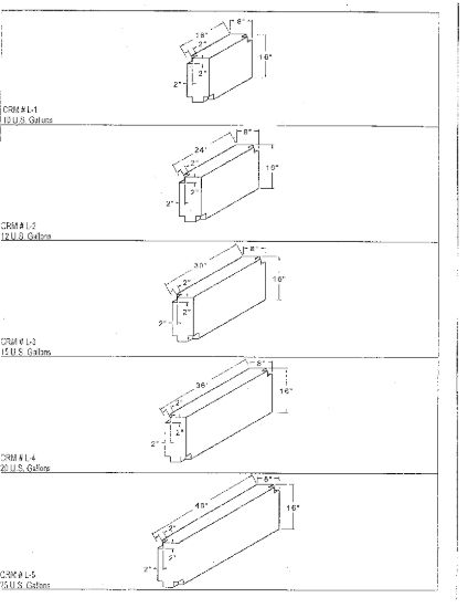C.ROTO MOLDG WATER TANK 25GAL - L5