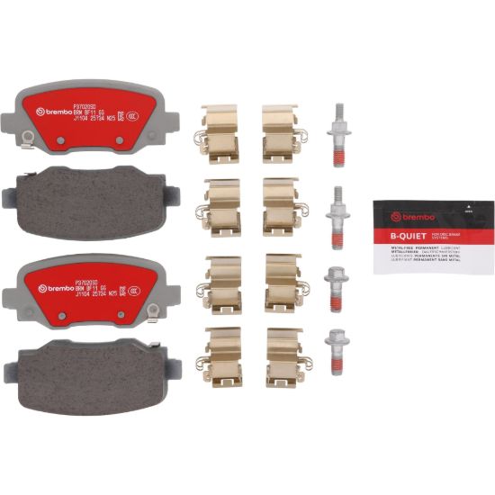 BREMBO CHRY/JEEPSEVERE PADS - P37020SD