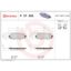 BREMBO BRAKE PAD - P37025
