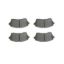 BREMBO DISCBRAKEPADSET NAOCERAMIC - P44028N