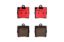 BREMBO DISC BRAKE PAD SET - P50025N