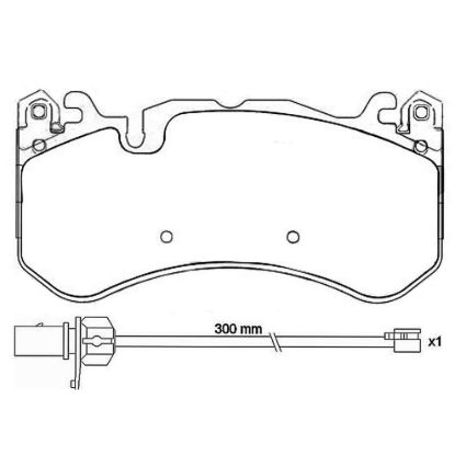 BREMBO DISC BRAKE PAD SET - P50127