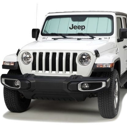 COVERCRAFT UVS100 CUSTOM SUNSCREEN WITH JEEP L - JL115531SV
