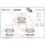 BREMBO DISC BRAKE PAD SET - P59038N