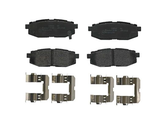 BREMBO DISCBRAKEPADSET LOWMETAL - P78018
