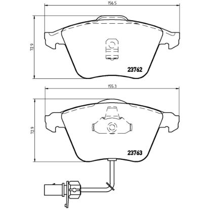 BREMBO DISC BRAKE PAD SET - P85056