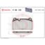 BREMBO DISC BRAKE PAD SET - P85133