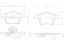 BREMBO DISC BRAKE PAD SET - P86019N