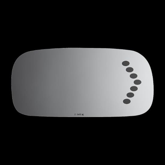 BURCO MIRROR SIDE VIEW MIRROR W/SIGNAL - 2846S