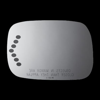 BURCO MIRROR SIDE VIEW MIRROR W/SIGNAL - 5281S