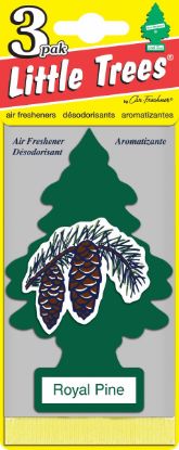CAR FRESHNER ROYAL PINE  3 PACK LITTLE - U3S32001