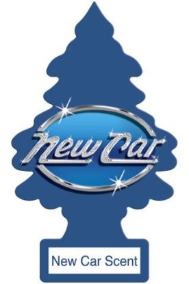CAR FRESHNER NEW CAR SCENT  3 PACK LIT - U3S32089