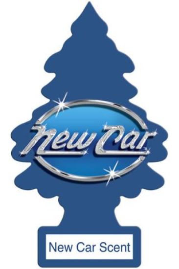 CAR FRESHNER NEW CAR SCENT  3 PACK LIT - U3S32089