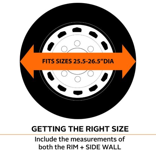 CLASSIC ACC 25.5'-26.5' S TIRE C- WHT - 75120