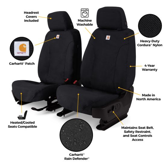 COVERCRAFT CARHARTT SUPER DUX SEATSAVER CUSTOM - SC3511COBK