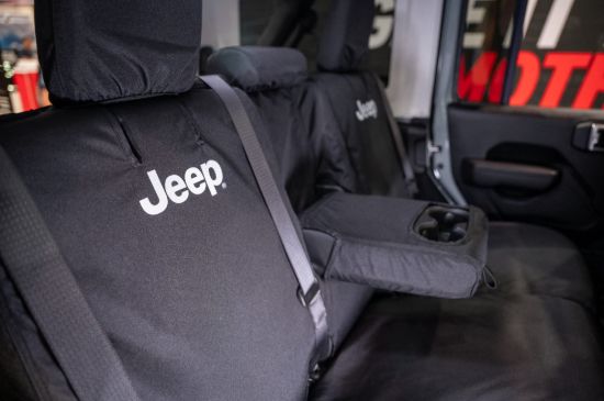 COVERCRAFT ENDURA JEEP LOGO SEATSAVER CUSTOM S - SJ745FWFBK