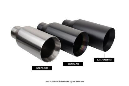 CORSA EXHST 3.0' DUAL REAR EXIT CATBACK EXHAUST - 21190GNM