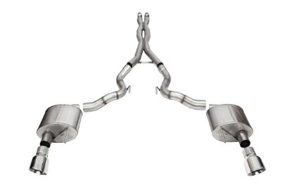 CORSA EXHST 3.0' DUAL REAR EXIT XTREME CAT-BACK - 21270