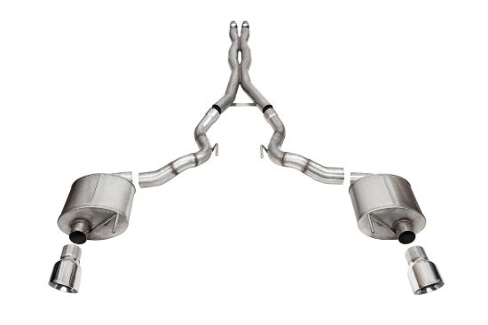 CORSA EXHST 3.0' DUAL REAR EXIT XTREME CAT-BACK - 21274