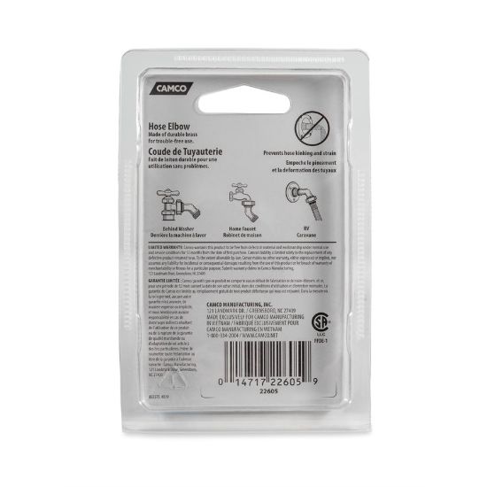 CAMCO HOSE ELBOW 45 DEGREE WITH - 22605
