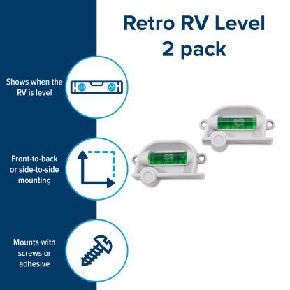 CAMCO LEVEL - RETRO RV  STANDARD BUBBLE - 25520
