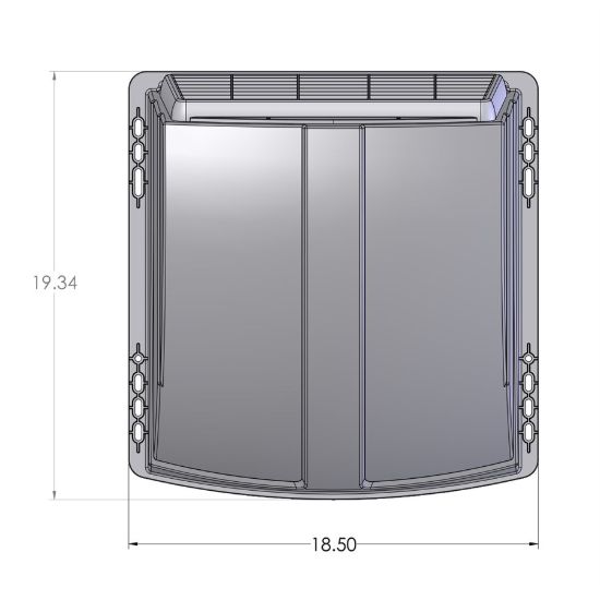 CAMCO CAMCO VENT COVER - 40431