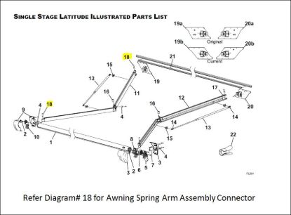 CAREFREE/CO. ARM ATTACH KIT LATITUDE - R001791